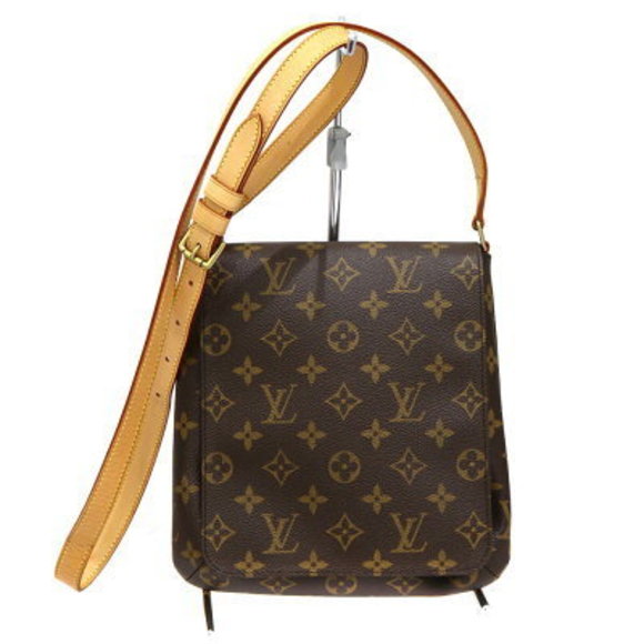 Louis Vuitton Musette Salsa Long Shoulder Bag Monogram Brown - Picture 1 of 6